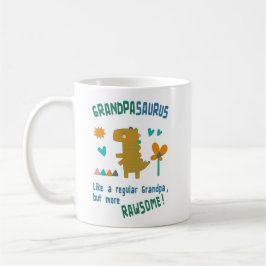 Caneca De Café AvôSurus Aniversário ou Dia de os pais