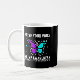 Caneca De Café Awareness Support Prevention Awareness Month