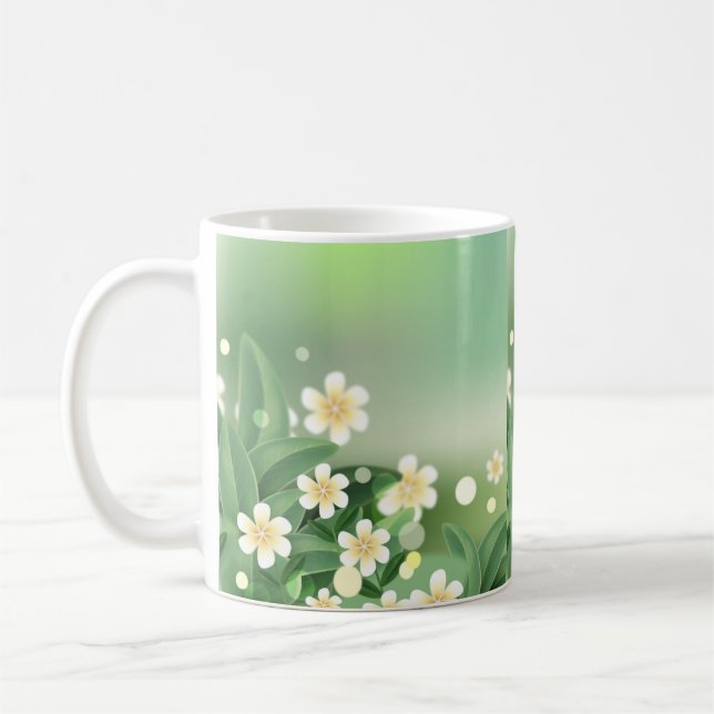 Caneca De Café awesome flowers (Esquerda)
