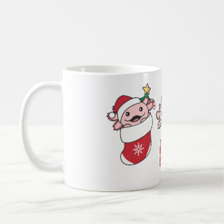 Caneca De Café Axololt Natal adorável Axolotls para Feriados