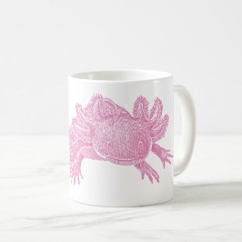 Caneca de Café Axolote - ROSA