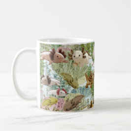 Caneca De Café Axolotes em Toyland