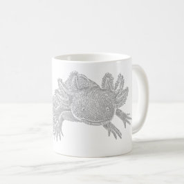 Caneca de Café Axolotl - CINZA