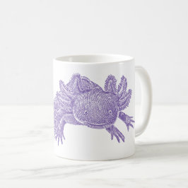 Caneca De Café Axolotl Coffee Mug - PURPLE