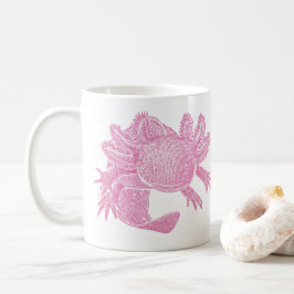 Caneca de Café Axolotl - ROSA