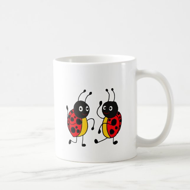 Caneca De Café AY- joaninhas da dança (Direita)