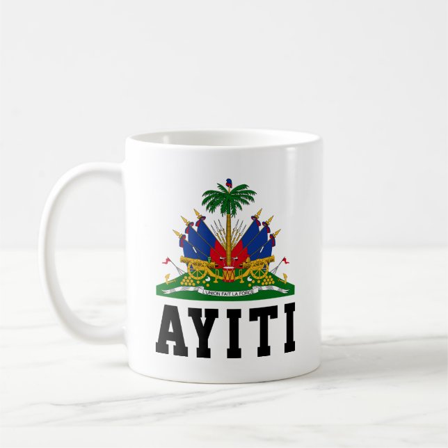 Caneca De Café Ayiti (Esquerda)