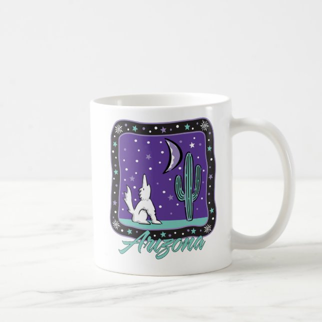 Caneca De Café AZ-Coyote (Direita)