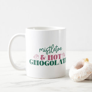 Caneca De Café Azevinho & Chocolate Quente - Natal