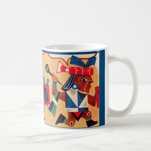 Caneca De Café Aztec Astecas (Direita)