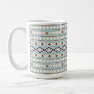 Caneca De Café Aztec Formas Grandes Padrões Rastreamento Nervoso 