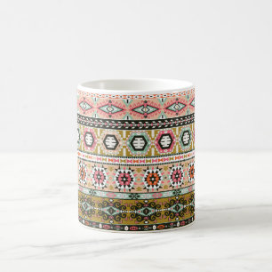 Caneca De Café Aztec Patterno Tribal Art Coffee Mug