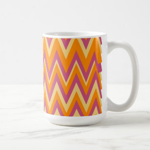 Caneca De Café Aztec Tribal ZigZag