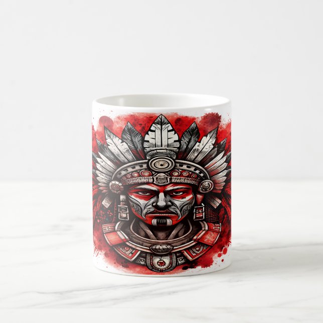 Caneca De Café Aztec Warrior (Centro)
