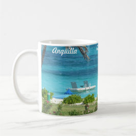 Caneca De Café Azuis e verdes de Anguilla