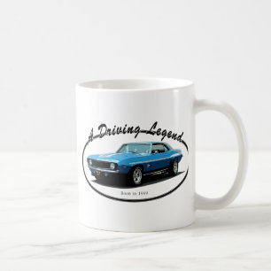 Caneca De Café Azul 1969 de Camaro