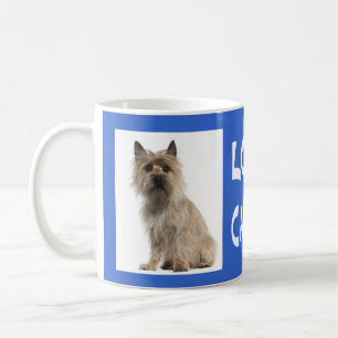Caneca de Café Azul Cachorro Cachorrinho Terrier C