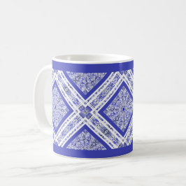 Caneca De Café Azul cerâmico de Grécia