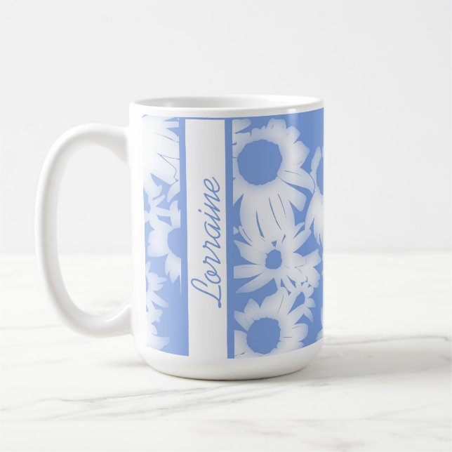Caneca De Café Azul - Colorido - Mentira (Esquerda)
