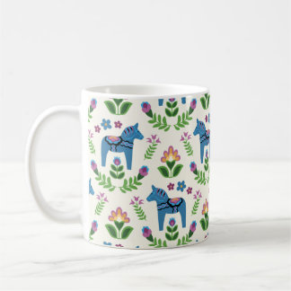 Caneca De Café Azul Dala Sueco