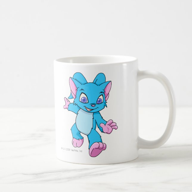 Caneca De Café Azul de Acara (Direita)