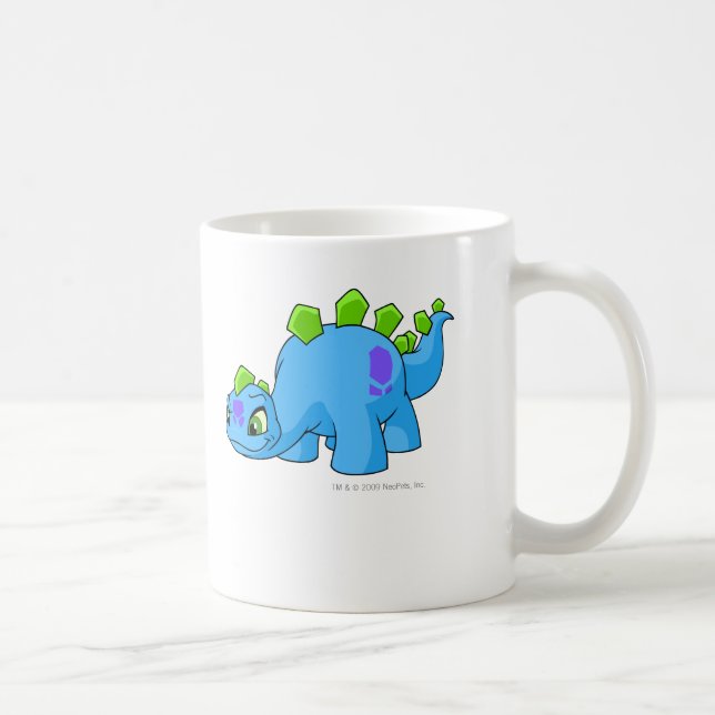 Caneca De Café Azul de Chomby (Direita)