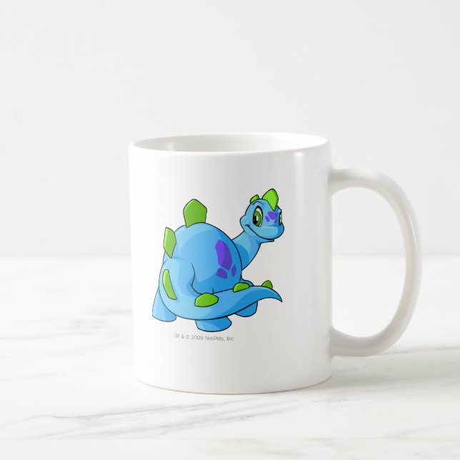 Caneca De Café Azul de Chomby (Direita)