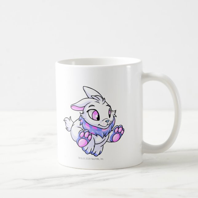 Caneca De Café Azul de Cybunny (Direita)