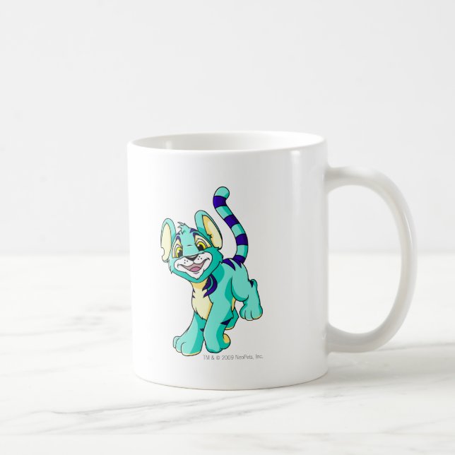 Caneca De Café Azul de Kougra (Direita)