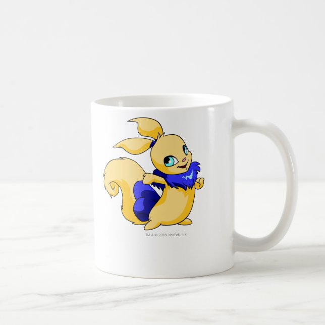 Caneca De Café Azul de Usul (Direita)