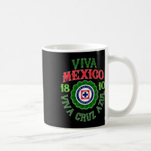 Caneca De Café Azul - Dia da Independência do México