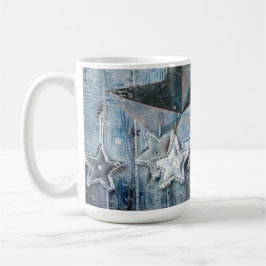 Caneca De Café Azul Estelar