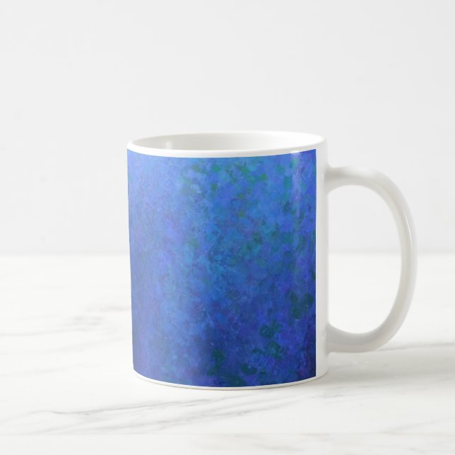 Caneca De Café Azul grande (Direita)