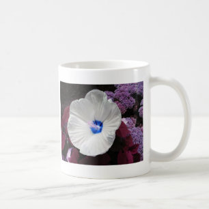 Caneca De Café Azul Hibiscus