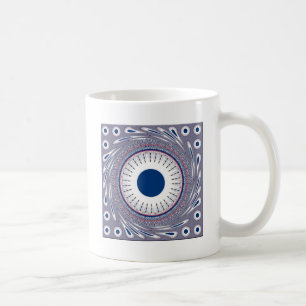 Caneca De Café Azul-quic
