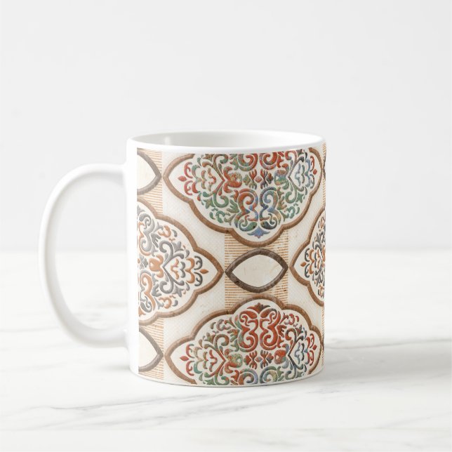 Caneca De Café Azulejo cerâmico: Decor de Parede Artístico (Esquerda)