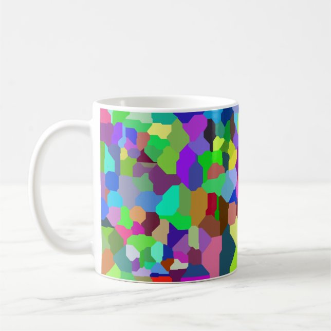 Caneca De Café Azulejo de bloco 11oz Mug (Esquerda)