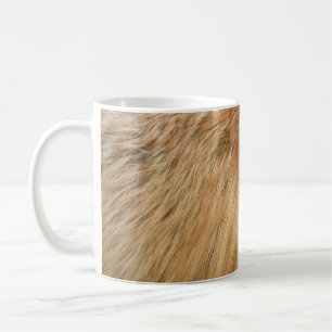 Caneca De Café Azulejo de Peles com Peles Vermelha