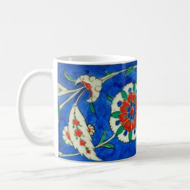 Caneca De Café azulejo do iznik (Esquerda)