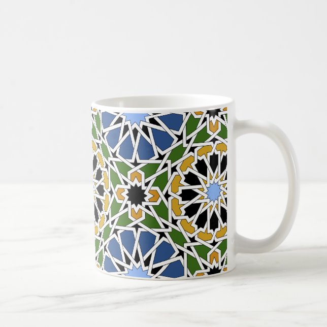 Caneca De Café Azulejo do Moorish (Direita)