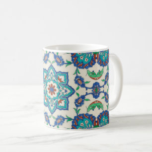 Caneca De Café Azulejo Ornamentado