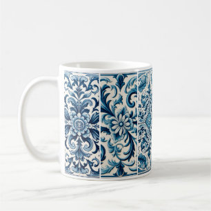 Caneca De Café Azulejo Português