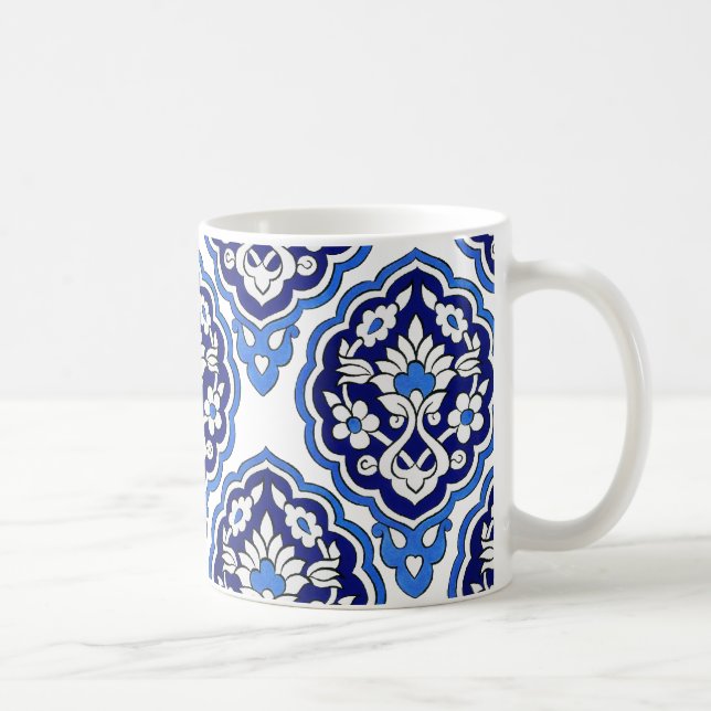Caneca De Café Azulejo Turco (Direita)