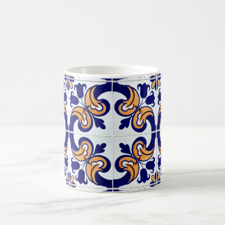 Caneca De Café Azulejos