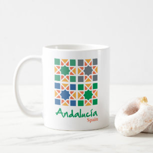 Caneca De Café Azulejos Andaluzes 4