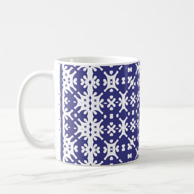 Caneca De Café Azulejos azulejo cerâmicos de cor decorativa. Míni (Esquerda)