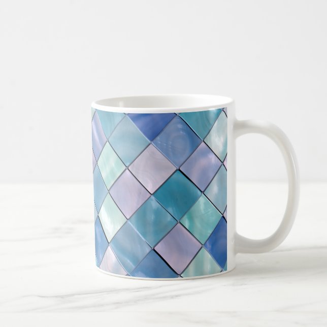 Caneca De Café Azulejos decorativos 2 Mug (Direita)