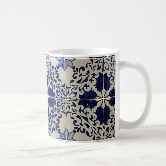 Caneca De Café Azulejos, Portuguese Tiles (Direita)