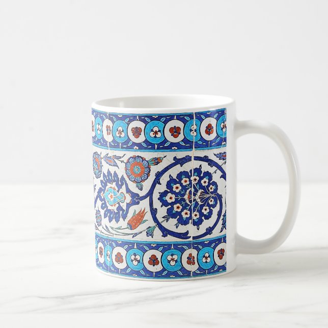 Caneca De Café azulejos turcos Mug (Direita)