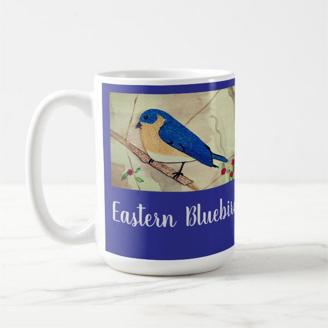Caneca De Café Azulinho-oriental (Esquerda)